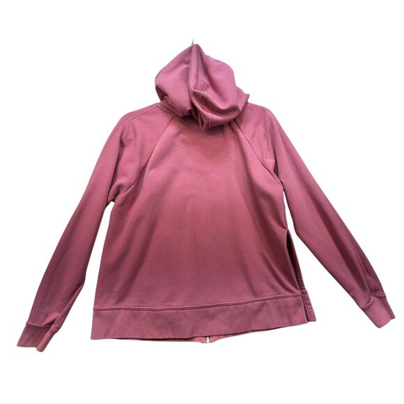 Nike Womens Full-Zip Hoodie Jacket Small Pink Logo - Picture 8 of 12